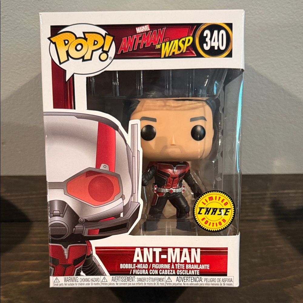 ✨CHASE✨ Funko Pop #340 -Ant-Man - Picture 1 of 4